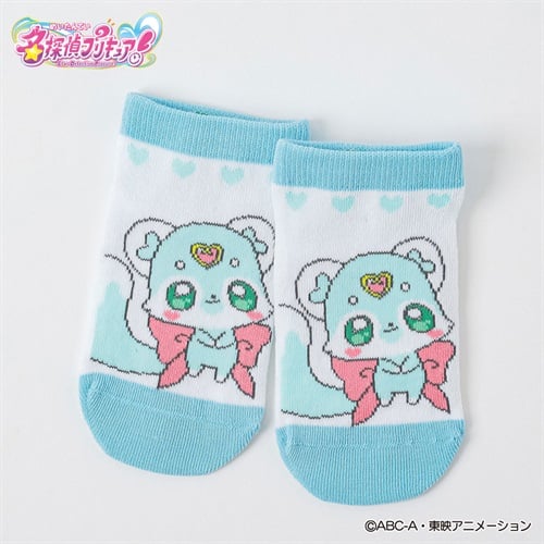 名探偵プリキュア！ スニーカー丈ソックス 15-20cm キッズ 女の子