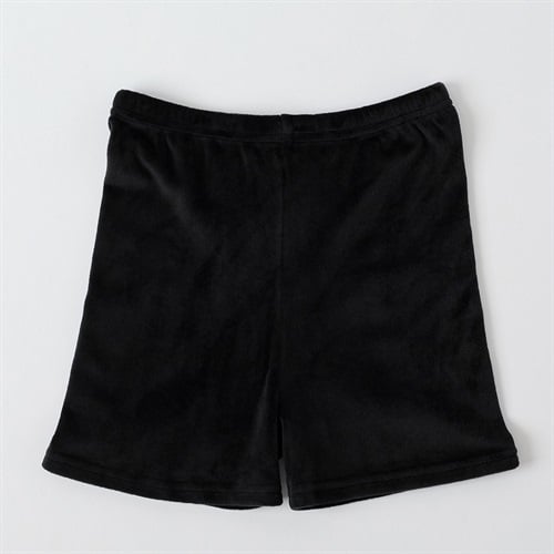 くろぱん たっぷり厚手 毛布パンツ  ショート丈 キッズ 女の子
