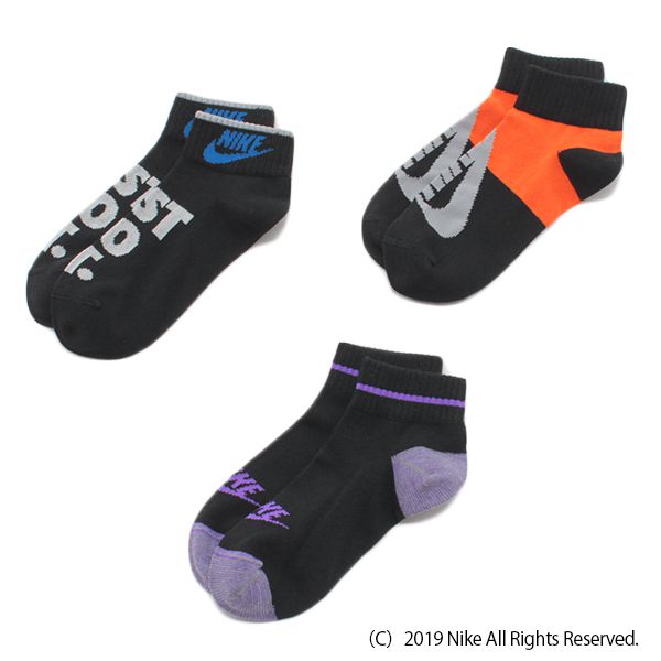 NIKE 背け offwhiteコラボソックス 両色セット 確実正規品