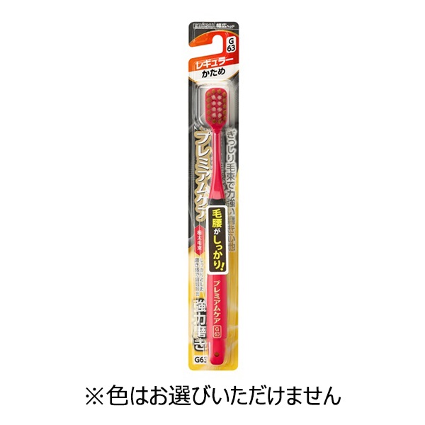 プレミアムケア 強力磨き レギュラー 1本 プレミアムケアシリーズ PREMIUM CARE SERIES エビス(かため)