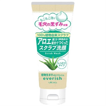 エブリッシュ アロエスクラブ洗顔 135g エブリッシュ everish