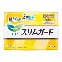 ロリエ スリムガード ロリエ Laurier 花王 【医薬部外品】(多い昼～ふつうの日用（羽なし）32コ入)