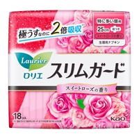 ロリエ スリムガード ロリエ Laurier 花王 【医薬部外品】(ローズ特に多い昼用)