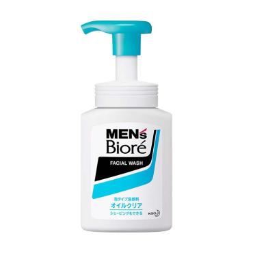 メンズビオレ 泡タイプ オイルクリア 洗顔 本体 150ml ビオレ Biore
