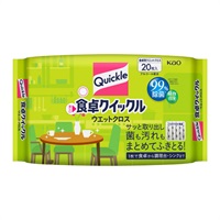 食卓 クイックル クロス 20枚 クイックル Quickle 花王(20枚入)