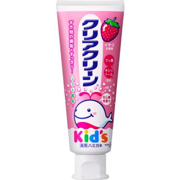 クリアクリーン キッズ 70g クリアクリーン 花王 【医薬部外品】(イチゴ)