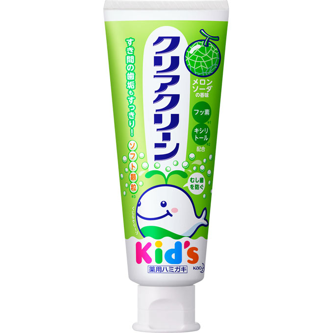 クリアクリーン キッズ 70g クリアクリーン 花王 【医薬部外品】(メロンソーダ)