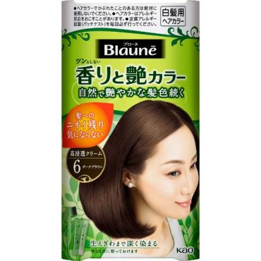 ブローネ 香りと艶カラー クリーム 80g ブローネ Blaune 花王 【医薬部外品】(ダークブラウン)