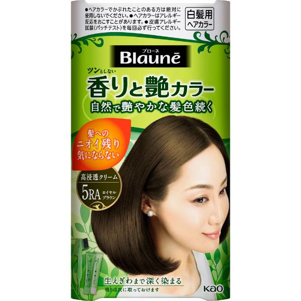 ブローネ 香りと艶カラー クリーム 80g ブローネ Blaune 花王 【医薬部