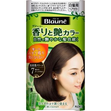 ブローネ 香りと艶カラー クリーム 80g ブローネ Blaune 花王 【医薬部外品】(黒みのダークブラウン)