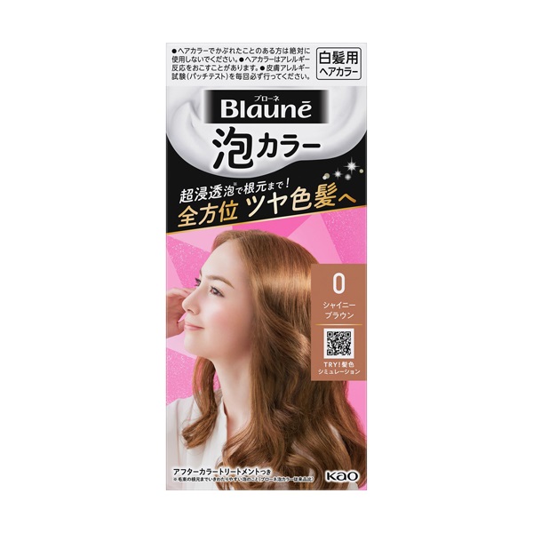 ブローネ 泡カラー 0 シャイニーブラウン 108ml(108ml)