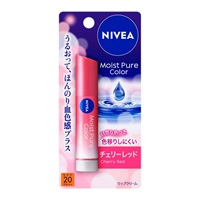 ニベア モイストピュア カラーリップ 3.5g ニベア NIVEA 花王(チェリーレッド)