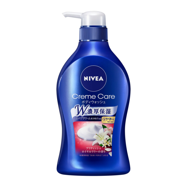 ニベア クリームケア ボディウォッシュ ポンプ 480ml ニベア NIVEA