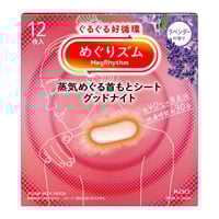 めぐりズム 蒸気めぐる首もとシート 12枚入 花王 | イオンスタイル