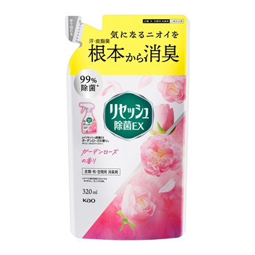 リセッシュ除菌EX つめかえ用 320ml(ガーデンローズの香り)