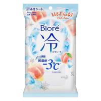 ビオレ 冷シート 20枚 ビオレ Biore 花王(ももせっけんの香り)