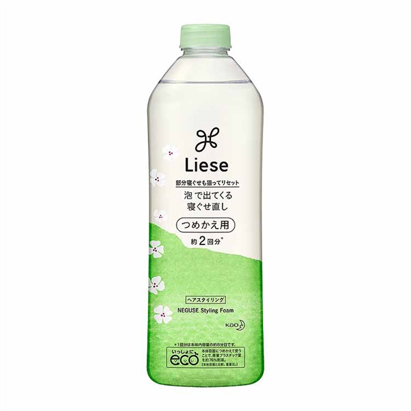 リーゼ 泡で出てくる寝ぐせ直し つめかえ用 1個 リーゼ Liese 花王(つめかえ用 340ml)