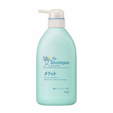 メリット シャンプー ポンプ 480ml メリット merit 花王 【医薬部外品】
