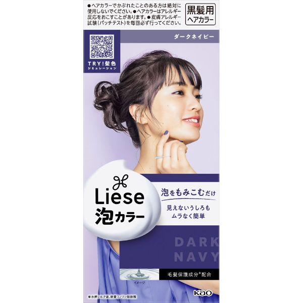 リーゼ 泡カラー 108ml リーゼ Liese 花王 【医薬部外品】(ダークネイビー)
