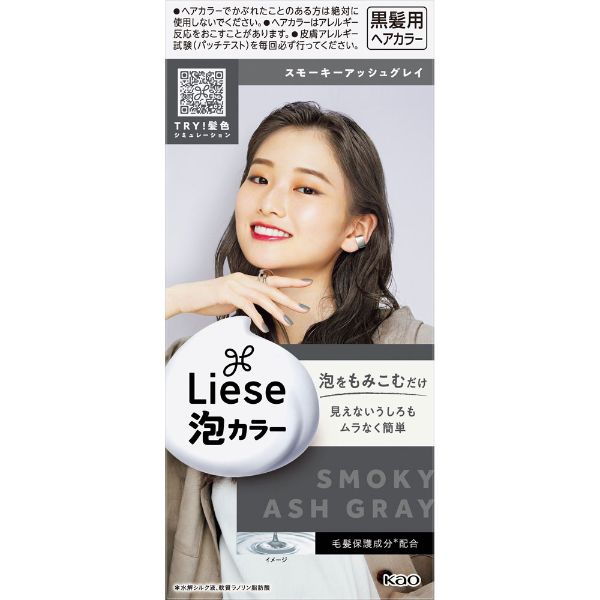 リーゼ 泡カラー 108ml リーゼ Liese 花王 【医薬部外品】(スモーキーアッシュグレイ)