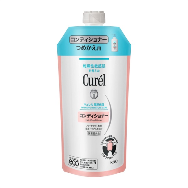 キュレル コンディショナー つめかえ用 340ml キュレル Curel 花王 【医薬部外品】(4901301367945)