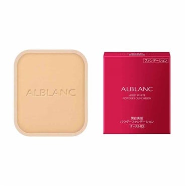 ALBLANC(アルブラン) 潤白美肌パウダーファンデーション　レフィル(オークル03)