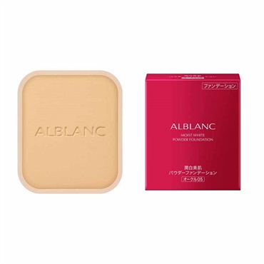 ALBLANC(アルブラン) 潤白美肌パウダーファンデーション　レフィル(オークル05)