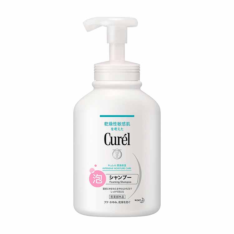 Curel(キュレル) 潤浸保湿 泡シャンプー 花王(ポンプ 480ml)