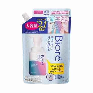 Biore(ビオレ) 泡クリームメイク落とし 本体 花王(つめかえ用 大容量)