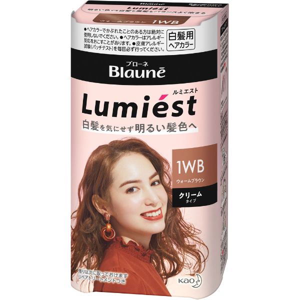 ブローネ ルミエスト ヘアカラー 108g ブローネ Blaune 花王 【医薬部外品】(ウォームブラウン)