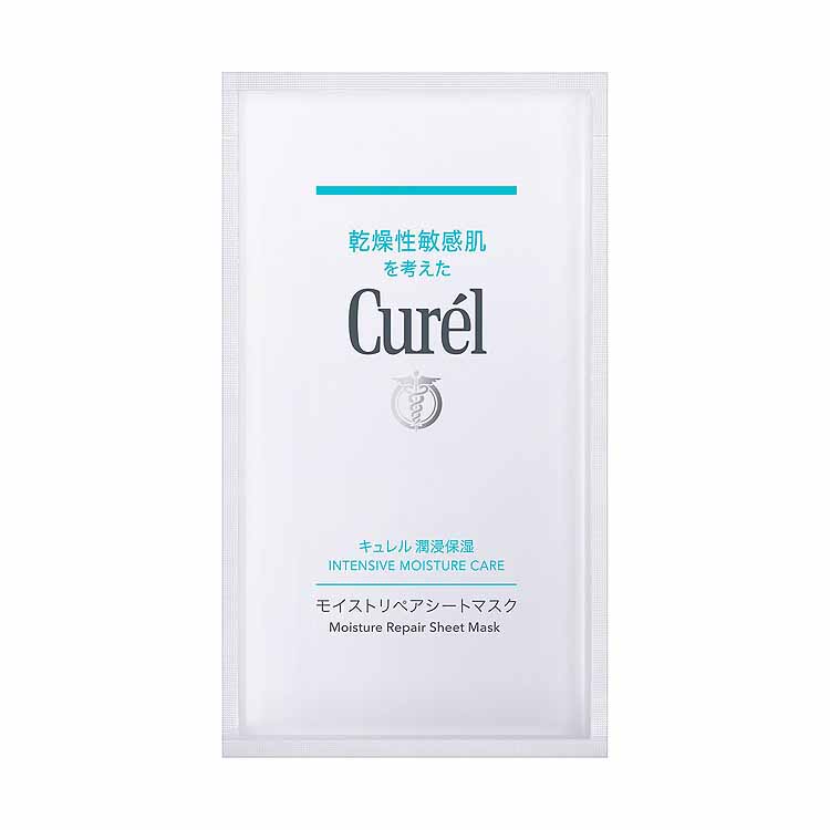 キュレル 潤浸保湿 モイストリペアシートマスク 4組 キュレル Curel 花王 【医薬部外品】(4901301395092)