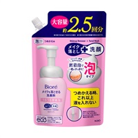 ビオレ メイクも落とせる洗顔料 うるうる密着泡 つめかえ用 大容量 330ml Biore 花王(330ml)