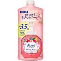 ビオレ ザ ハンド 泡ハンドソープ(シフォンローズの香り つめかえ用 700ml)