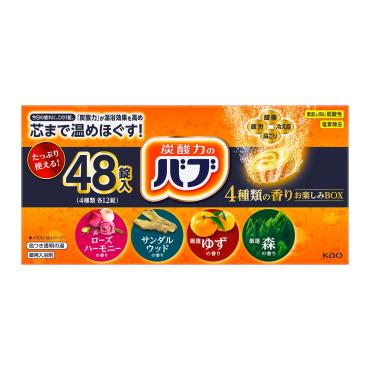 バブ 4つの香りお楽しみBOX 48錠 花王バブ 花王 | イオンスタイル