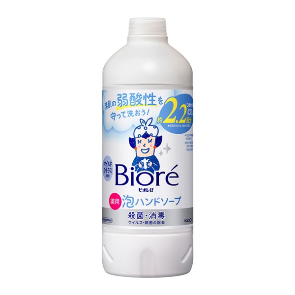★まとめ買い★　ビオレｕ　泡ハンドソープ　つめかえ用　430ｍｌ　×24個【イージャパンモール】 ビオレ u 泡ハンドソープ つめかえ用 430ml ビオレ Biore 花王 【医薬
