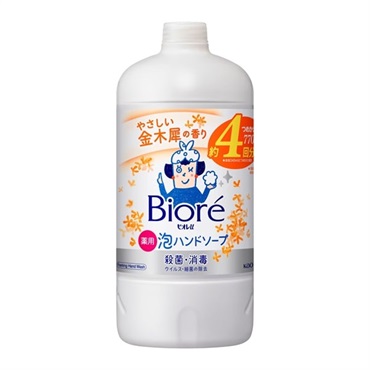 ビオレ u 泡ハンドソープ つめかえ用 770ml ビオレ Biore 花王 【医薬部外品】(金木犀の香り)
