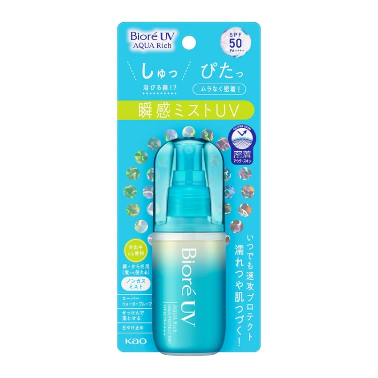 ビオレ UV アクアリッチ アクア プロテクト ミスト 60ml Biore 花王(本体)