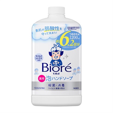 ビオレ u 泡ハンドソープ つめかえ用 1200ml ビオレ Biore 花王 【医薬部外品】