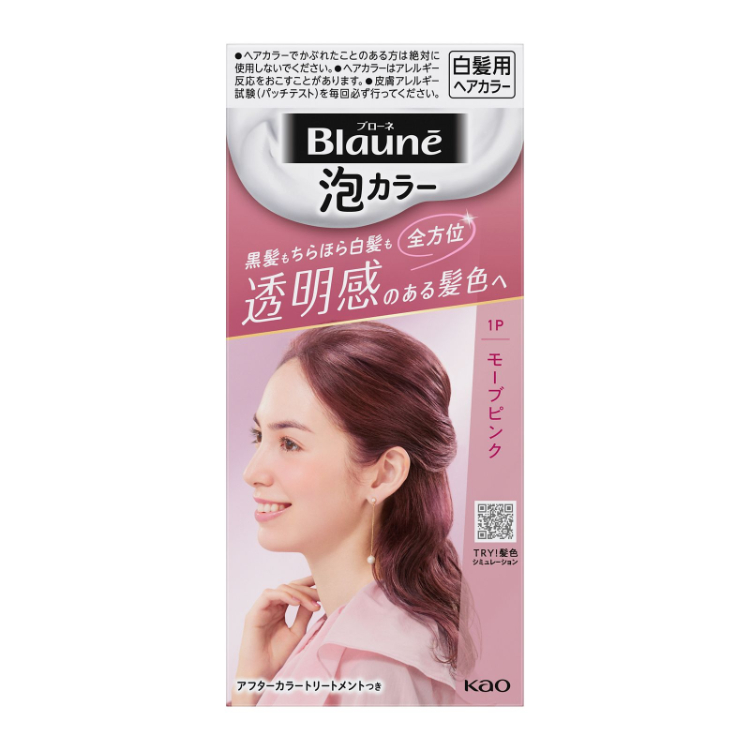 ブローネ 泡カラー 1P モーブピンク 108ml ブローネ Blaune 花王 【医薬部外品】(4901301418463)