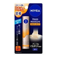 ニベア ディープモイスチャー リップ メルティタイプ 2.2g ニベア NIVEA 花王(バニラ&マカダミアの香り)