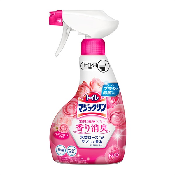 トイレマジックリン消臭･洗浄スプレー 花王(エレガントローズ 本体)