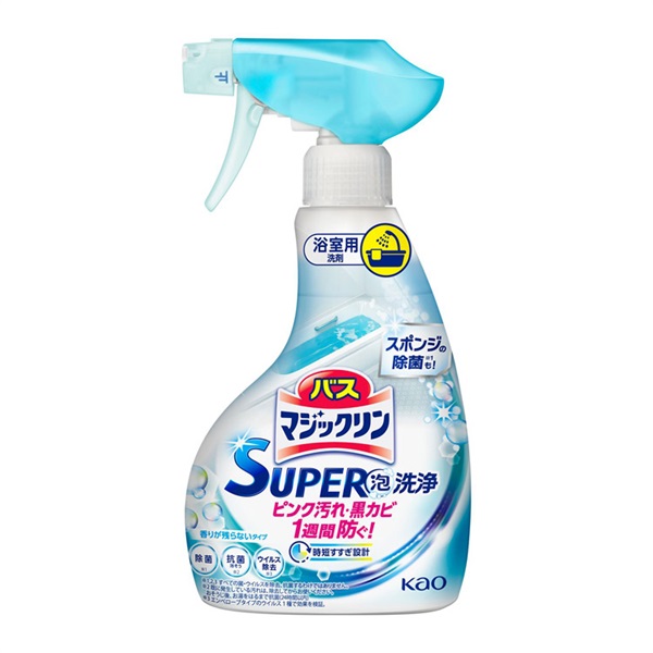 バスマジックリン SUPER泡洗浄 本体 350ml 花王 | イオンスタイル