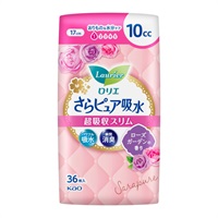 ロリエ さらピュア 吸水超吸収スリム 10cc 36枚 ロリエ Laurier 花王(ローズガーデンの香り)