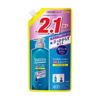 サクセス リンスのいらない薬用シャンプー スムースウォッシュ つめかえ用 680ml SUCCESS 花王 【医薬部外品】(エクルトラクール)