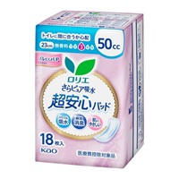ロリエ さらピュア吸水 超安心パッド 50cc 18枚 花王(18枚)