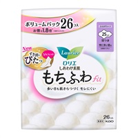 ロリエ しあわせ素肌 もちふわｆｉｔ 特に多い昼用２５ｃｍ 羽つき ２６個(26個)