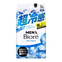 メンズビオレ フェイスシート クールタイプ 34枚 ビオレ Biore 花王(34枚)