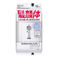 メンズビオレ ONE シート 清潔感のあるフルーティーサボンの香り 15枚 ビオレ Biore 花王(15枚)