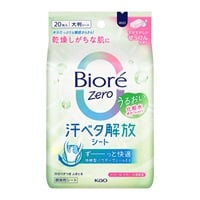 ビオレ Zero シート 化粧水成分in すがすがしいせっけんの香り 20枚