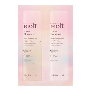 メルト モイストシャンプー＆トリートメント ピロー ２０ｍｌ 花王